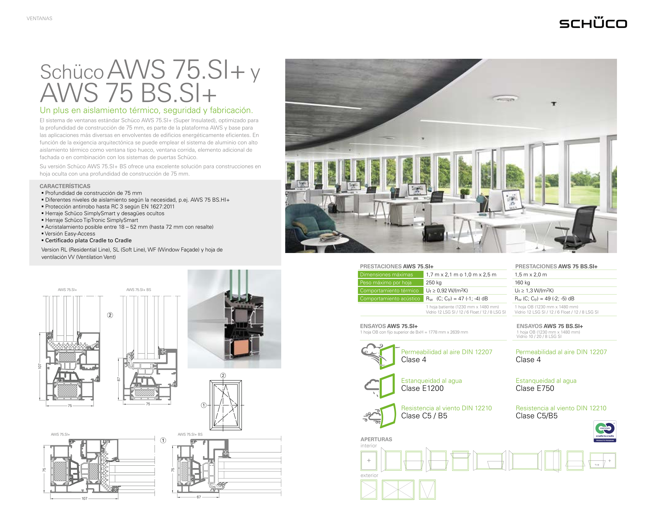 AWS 75.SI+ y AWS 75 BS.SI+